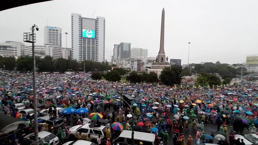 Student-led protests take to the streets of Thailand 